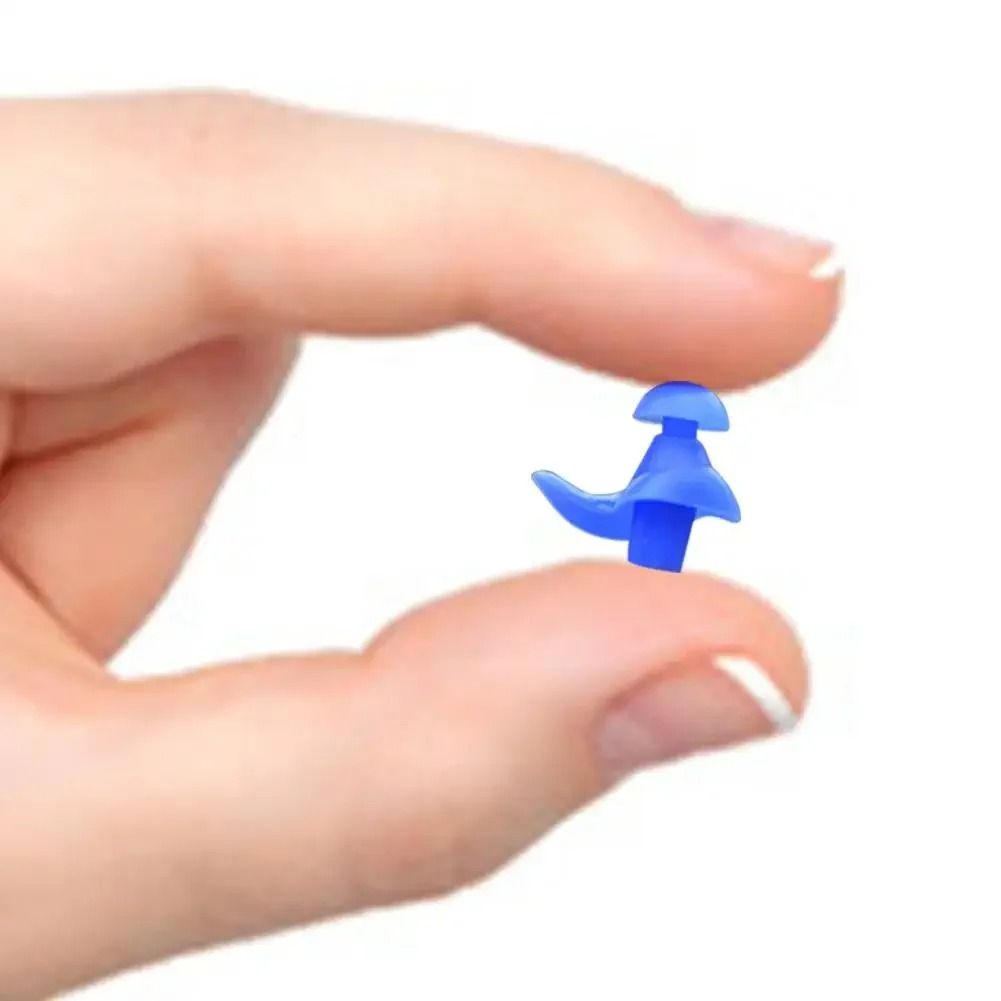 Waterproof Silicone Swimming Earplugs Soft Reusable Ear Protection