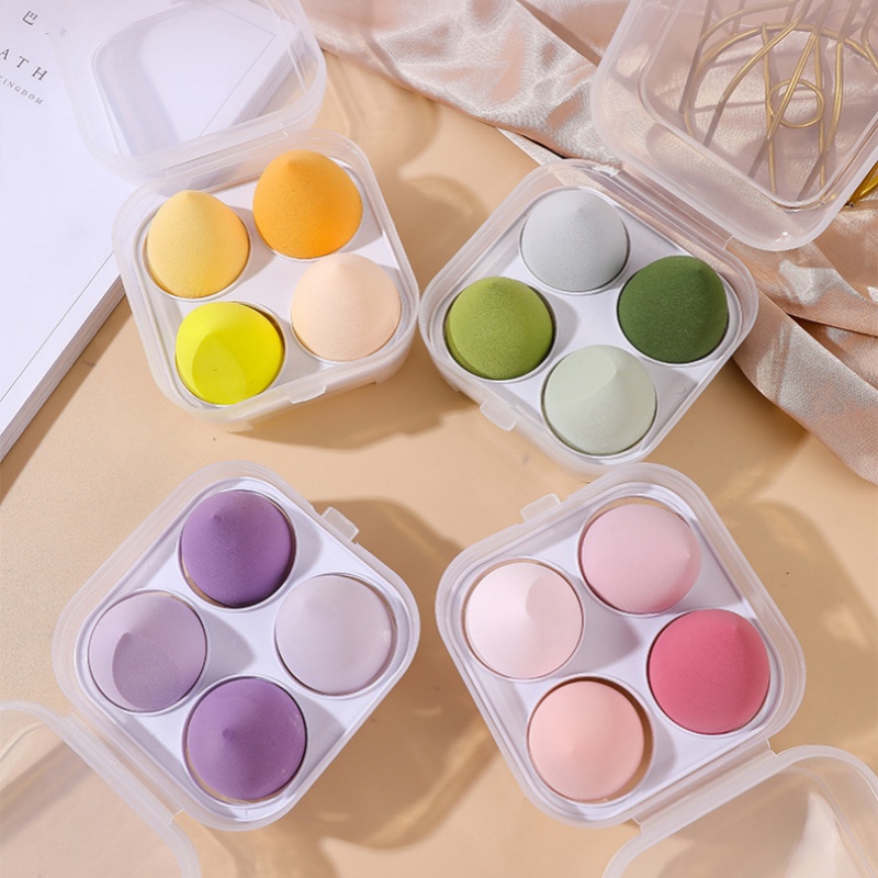 Makeup Sponge for Foundation and Concealer  Dual Use Wet & Dry Cosmetic Puff Blender for Flawless Application