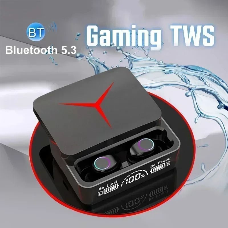 Original TWS M90 Wireless Gaming Headphones with Bluetooth 5.3 and Noise Reduction Sport Earbuds