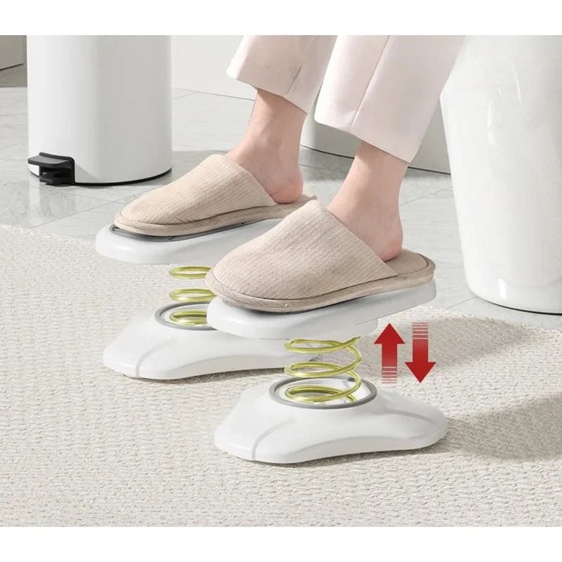 Ergonomic Toilet Squatting Stool and Compact Foot Exerciser