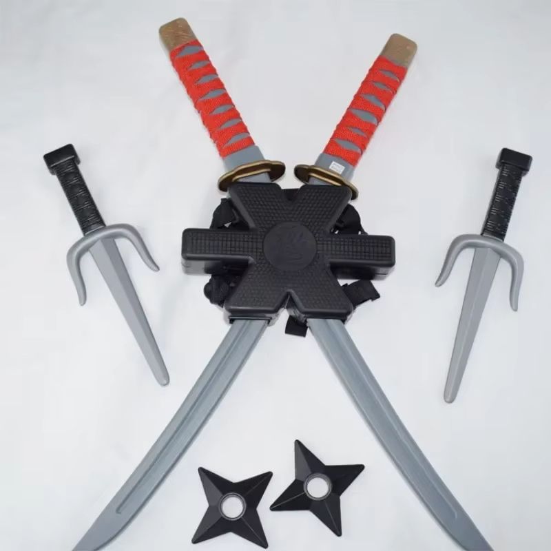 NinjaStrike Kids Ninja Costume Toy Set With Daggers and Darts
