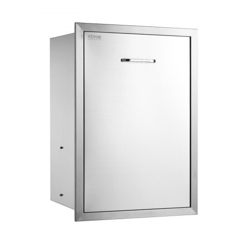 Stainless Steel Trash Drawer for Outdoor Kitchens, 19.7