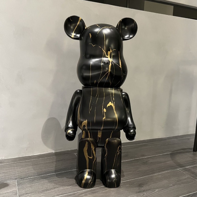 Aesthetic Nordic Bear Statue Sculpture - Luxury Resin Figurine for Living Room, Desk, and Home Decor