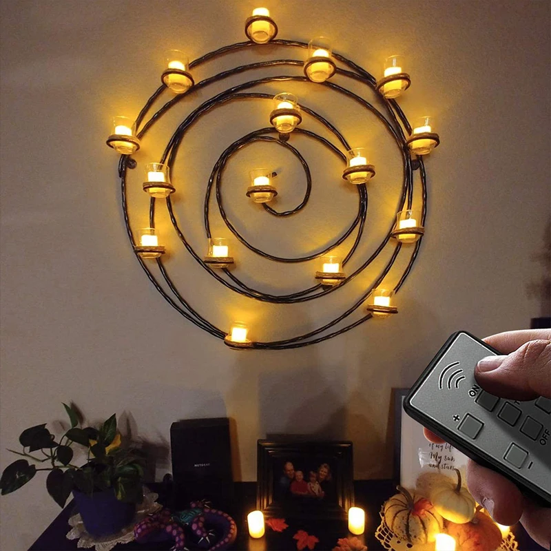 Rechargeable LED Flameless Candles with Timer & Remote for Home Decor