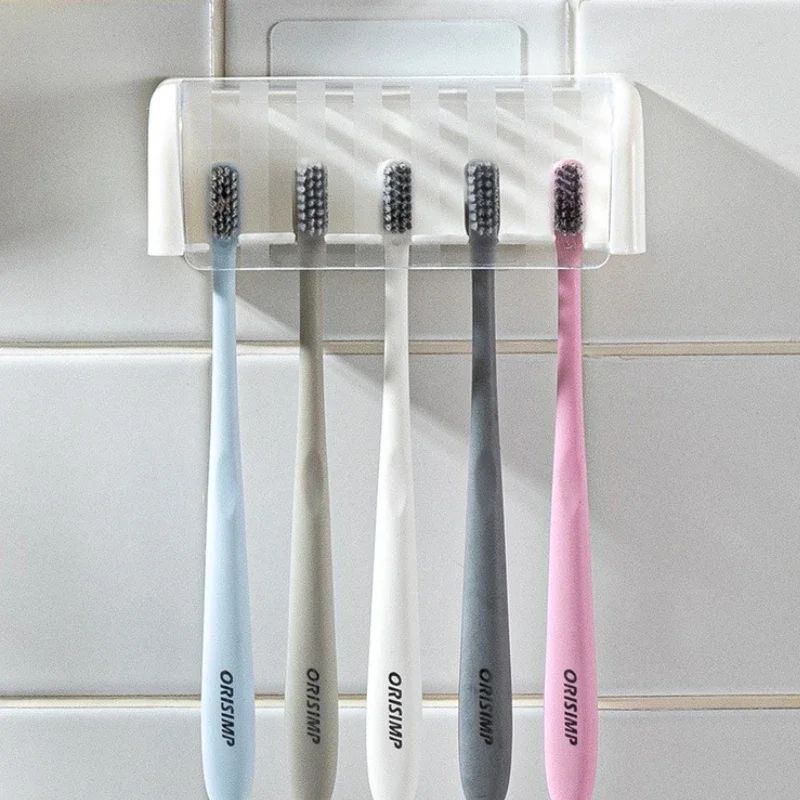 Punch-Free Toothbrush Holder with Cover