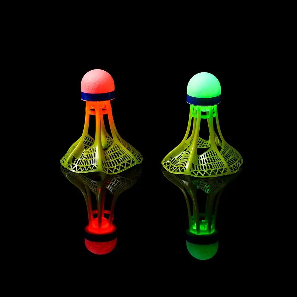 LED Glow Badminton Shuttlecocks Set