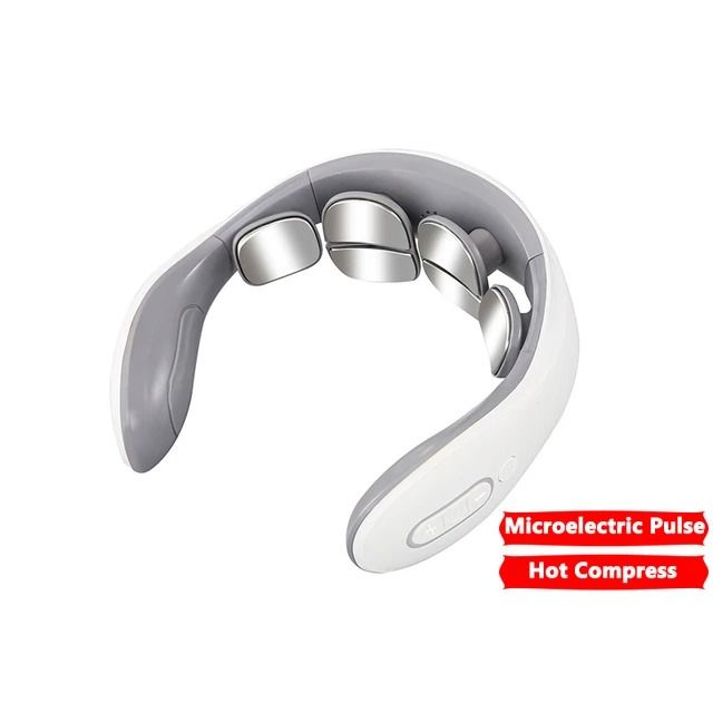 Smart Electric Neck Massager With Heat And Vibration