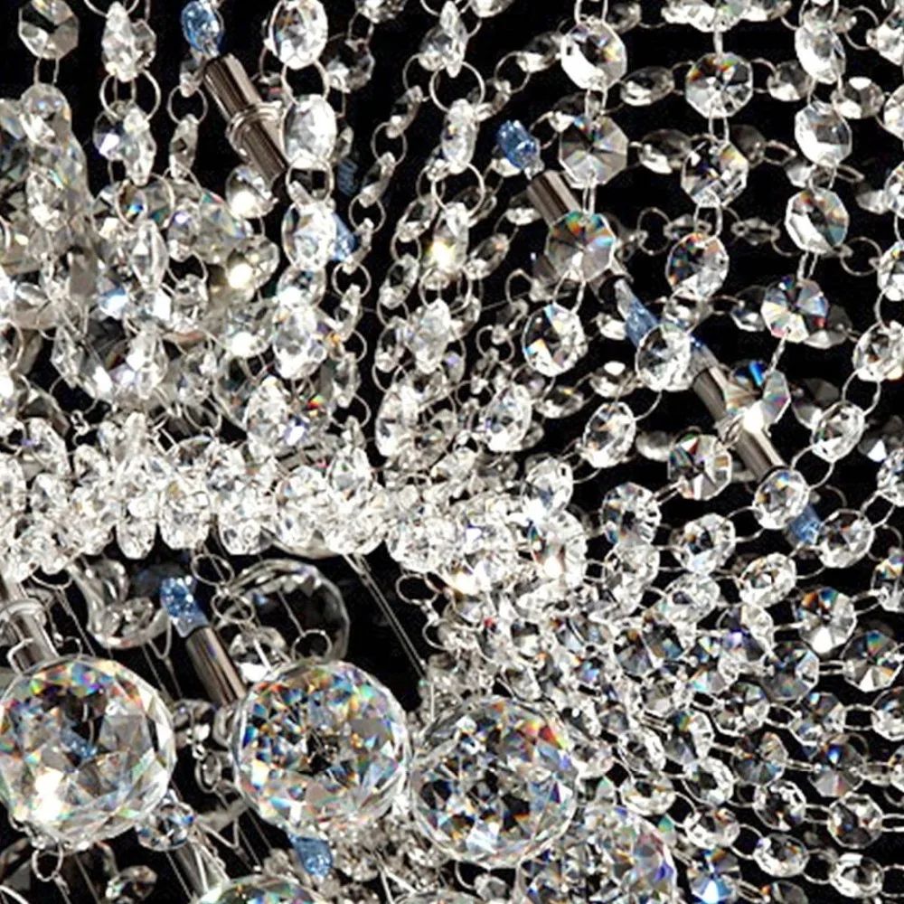 Faceted Crystal Ball Prism Suncatcher Chandelier Pendant