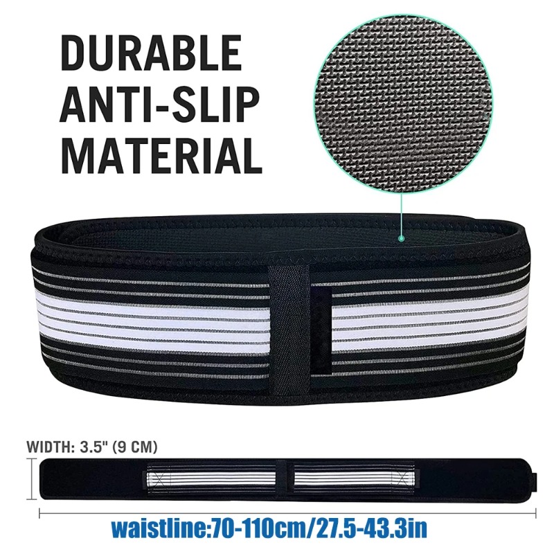 Hip Belt for Men and Women, Back Brace with SI Support and Trochanter Brace Alleviate Pain and Improve Comfort