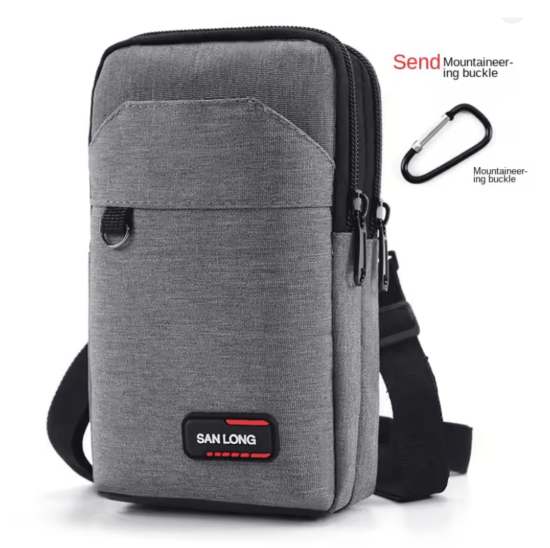 Mens Tactical Waterproof Waist Crossbody Bag