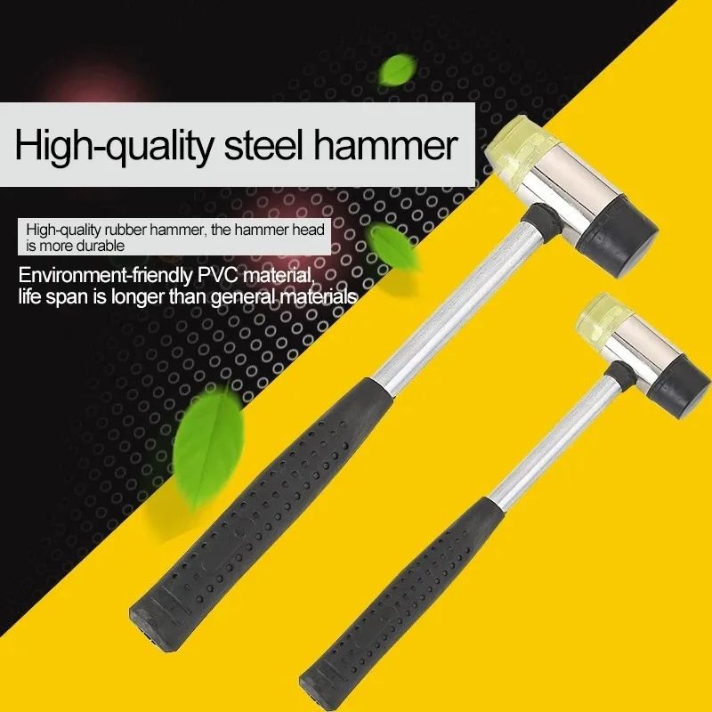 Double-Face Soft Tap Rubber Mallet