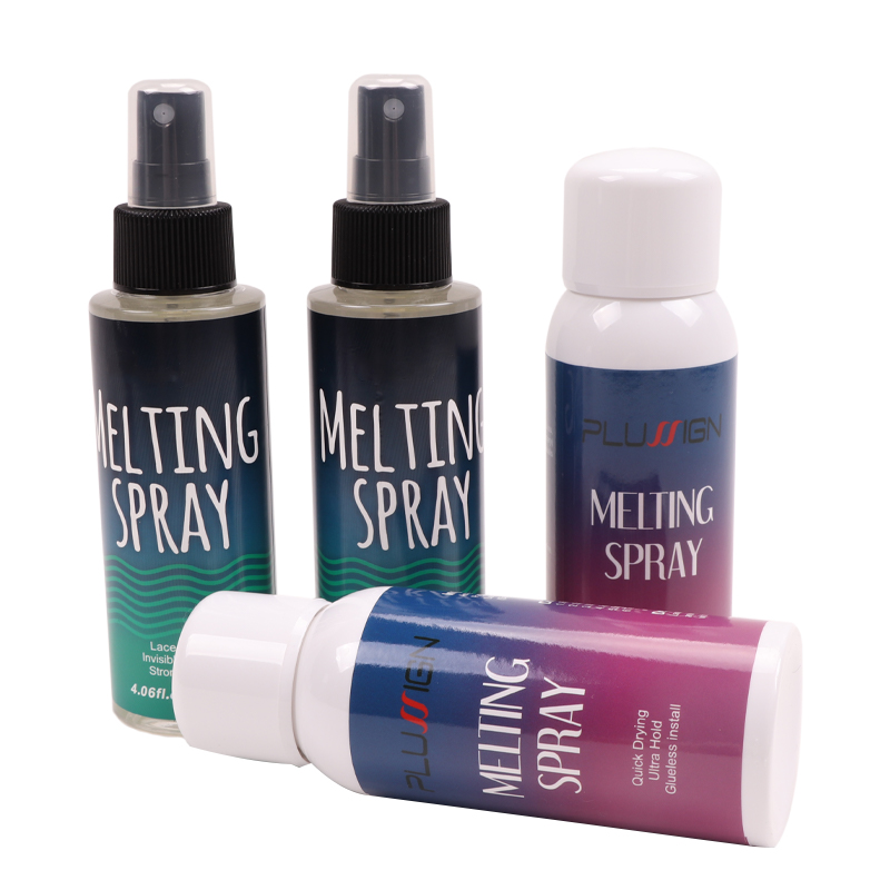 120Ml Lace Melting Spray for Wigs, Seamless Wig Glue Spray & Invisible Lace Adhesive Strong Hold Lace Melting Spray