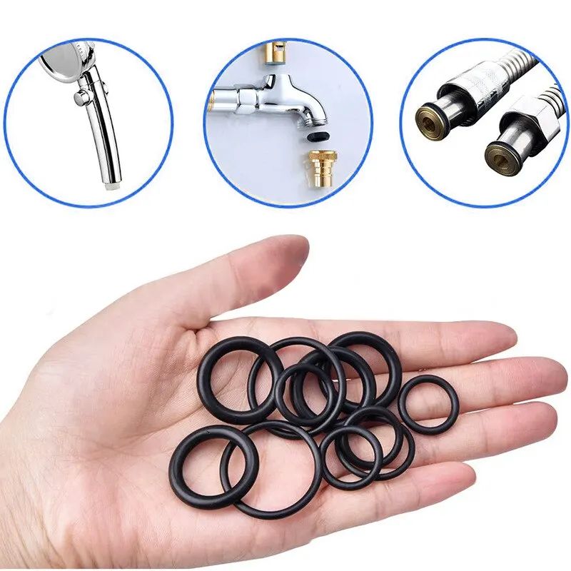 200 pcs Rubber O Ring Seal Assortment Kit