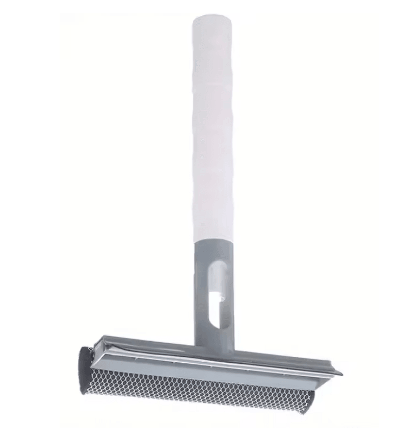 ClearShine 3 in 1 Window Cleaning Brush and Glass Wiper with Spray Function