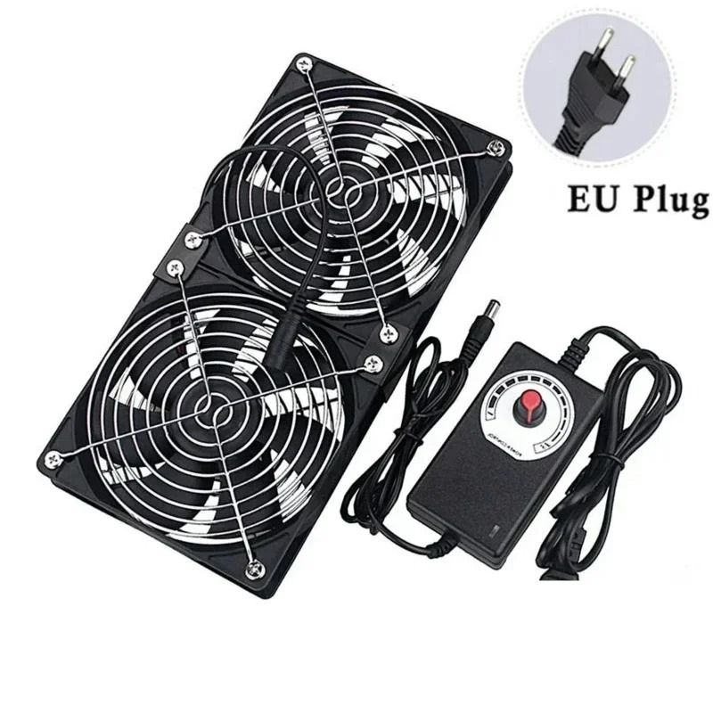 High Speed Exhaust Fan 4.72 Inch with Adjustable Controller