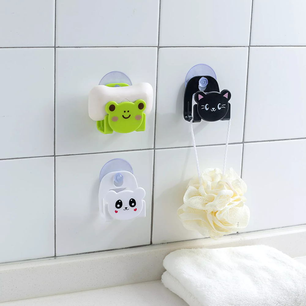 Animal Shaped Suction Cup Sponge Holder