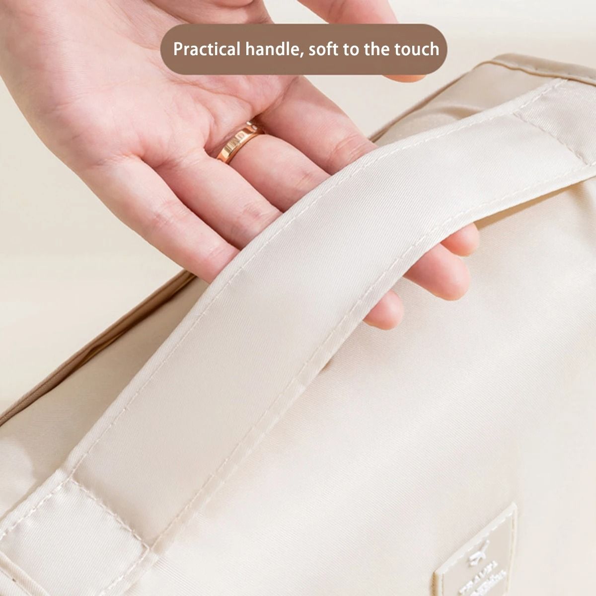 Multi-Functional Hanging Toiletry and Dry-Wet Separation Travel Bag