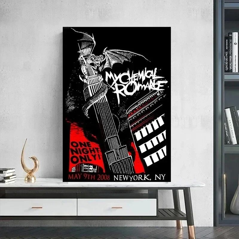 My Chemical Romance Canvas Poster Wall Art