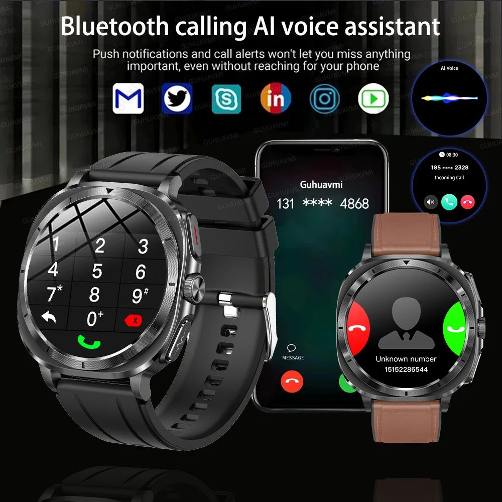 Smart Health ECG Watch with Blood Pressure & Body Analysis Tracking