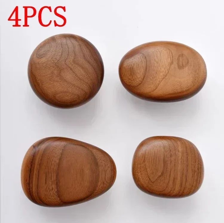 Scandinavian Wooden Wall Hook Pebble Style Coat Hanger