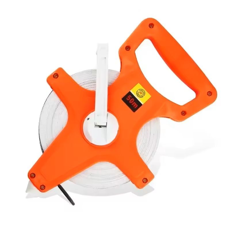 Open Reel Fiberglass Measuring Tape with Inch and Metric Scale in 30m 50m and 100m Lengths