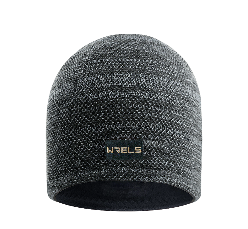 WRELS Double-Sided Knitted Pullover Beanie Hat – Warm, Thickened, Windproof & Sun-Proof Elastic Cycling & Ski Cap