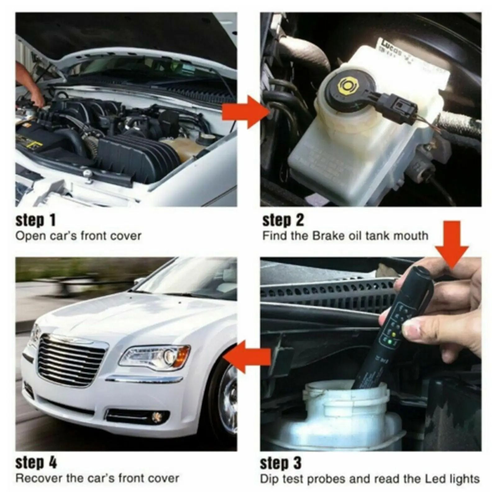 Universal Automotive Brake Fluid Tester Pen