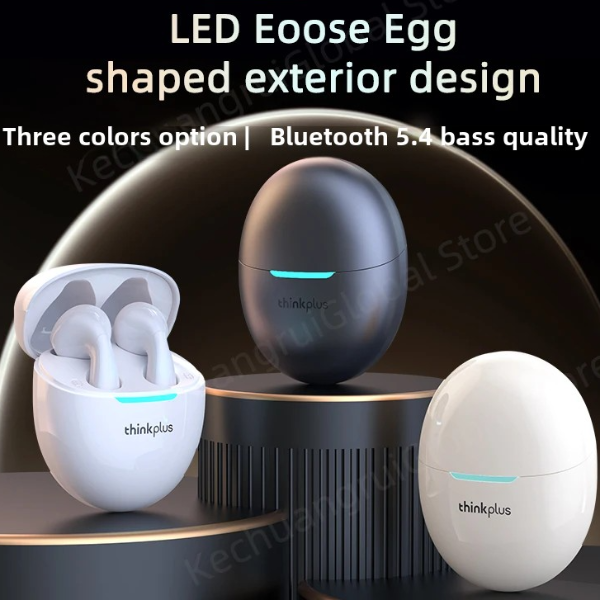 TWS Earphones Bluetooth Noise-Canceling Half In-Ear Headset