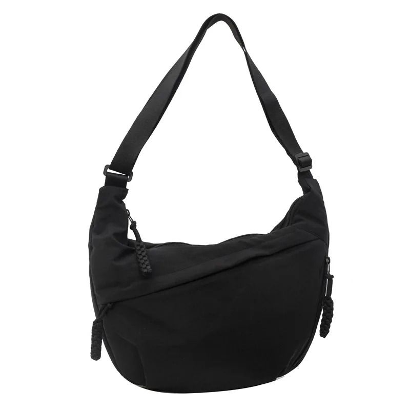 Leisure Crossbody Hobo Bag Large Capacity Nylon Shoulder Bag