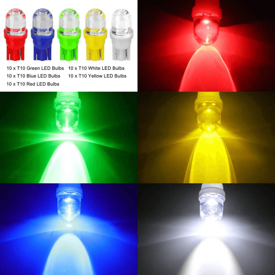 LED Speedometer Instrument Gauge Cluster Dash Light Bulbs, Super Bright, Lifespan, Plug and Play