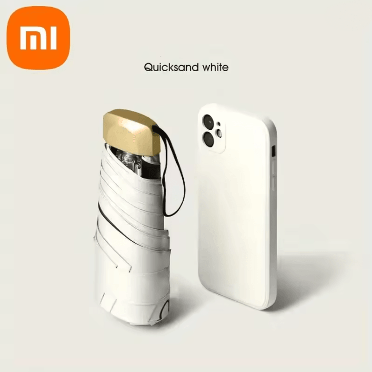Xiaomi Capsule Mini Umbrella Ultra Light Dual Use Rain and UV Pocket Umbrella