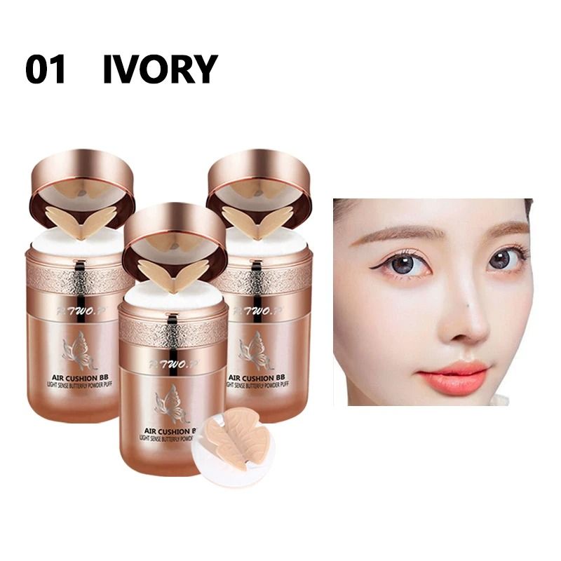 Air Cushion BB Cream with Butterfly Powder Puff