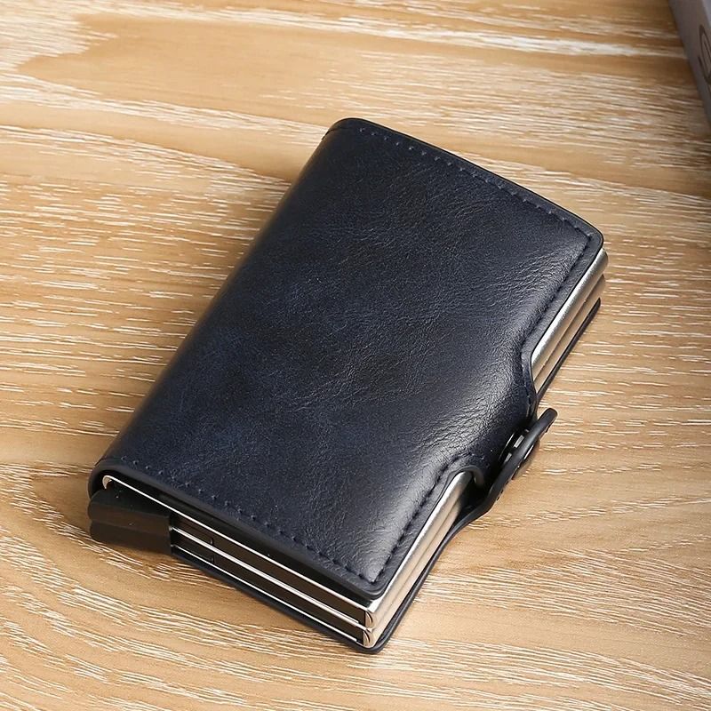 RFID Blocking Carbon Fiber Card Holder Wallet