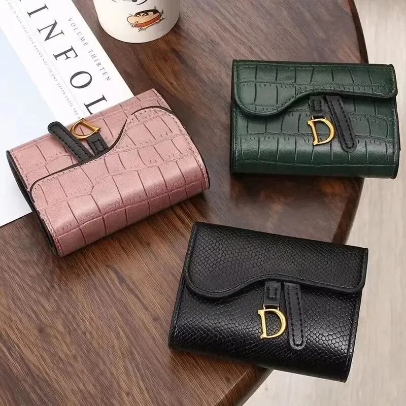 Womens Luxury Mini PU Card Holder Wallet and Clutch Bag