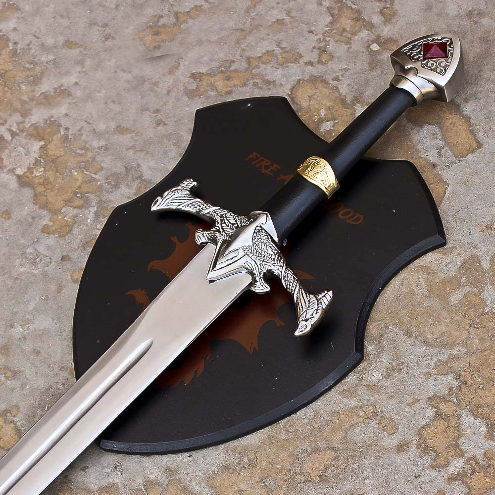 Handmade Stainless Steel Blackfyre Replica Sword – 40