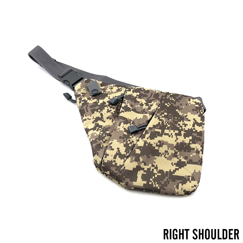 Concealed Carry Tactical Chest Bag Anti Theft Crossbody Holster Pack
