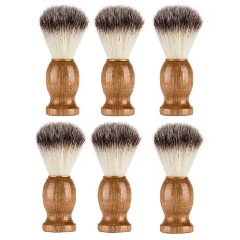 Premium Badger Hair Shaving Brush with Wooden Handle – Classic Men Beard & Lather Brush