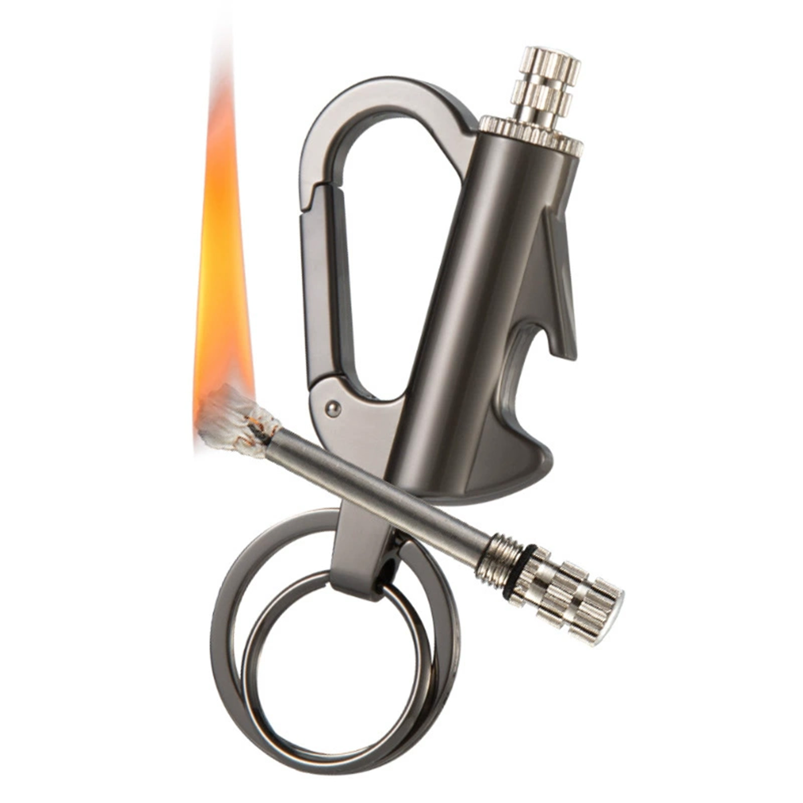 Permanent Match Lighter Keychain Waterproof Survival Fire Starter