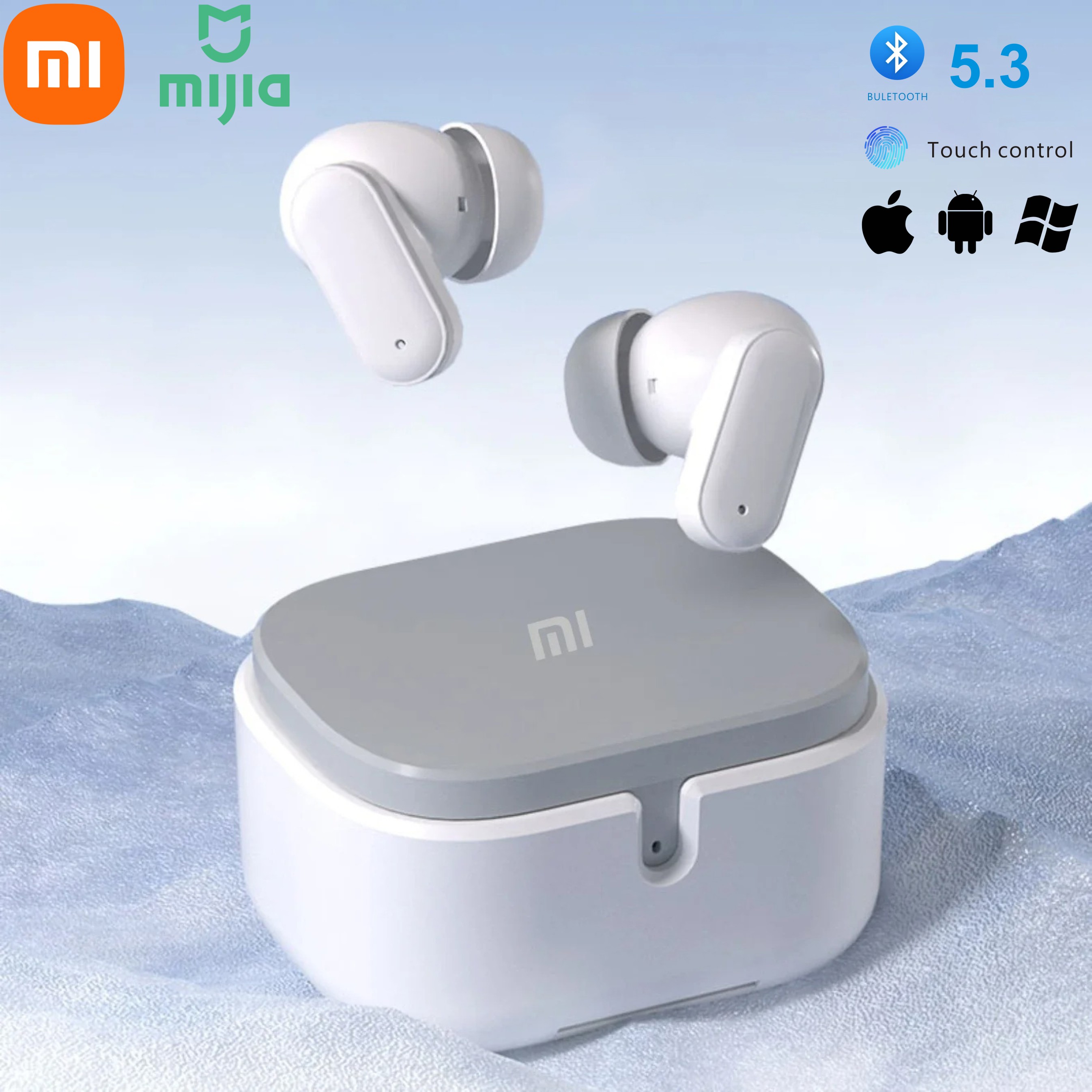 Wireless Bluetooth Earphones Xiaomi Auricular, In Ear, Sports Noise Reduction, Waterproof for Android iOS PC