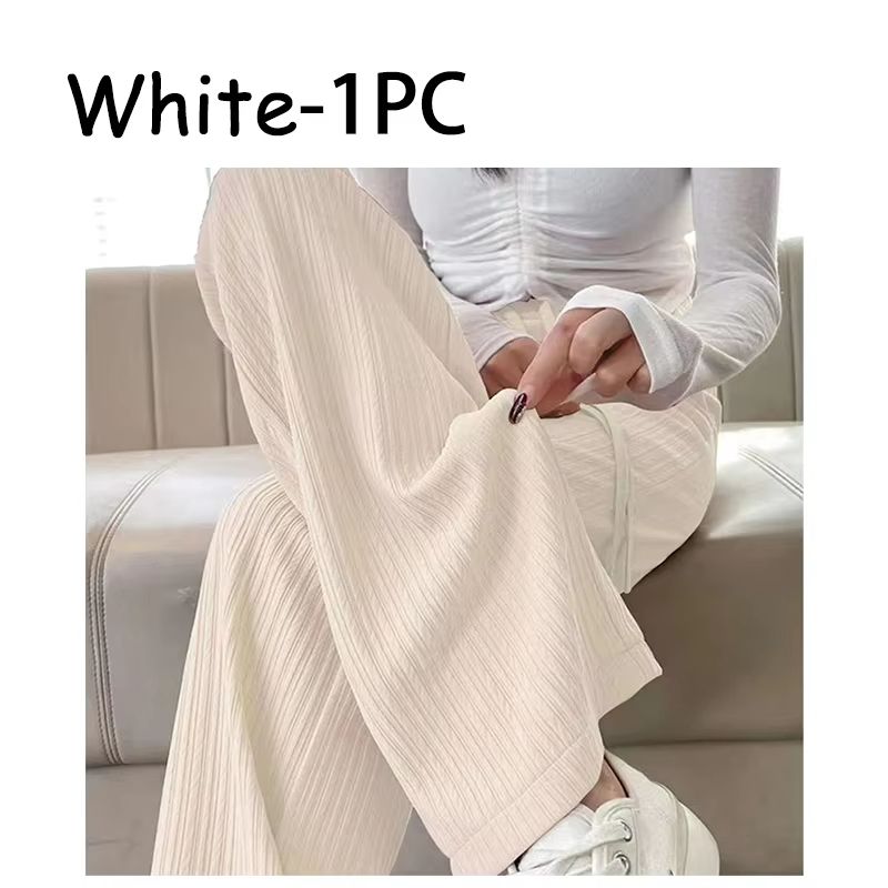 CloudEase High Waist Draped Wide Leg Pants