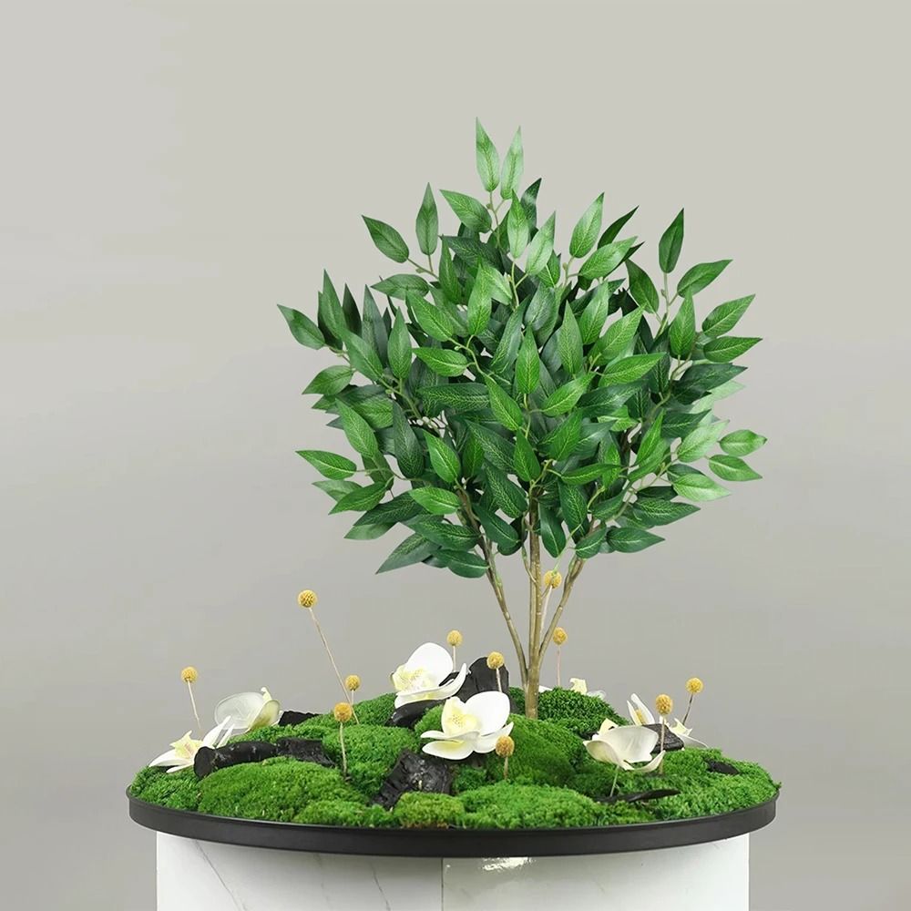 Tall Artificial Eucalyptus & Tropical Willow Foliage