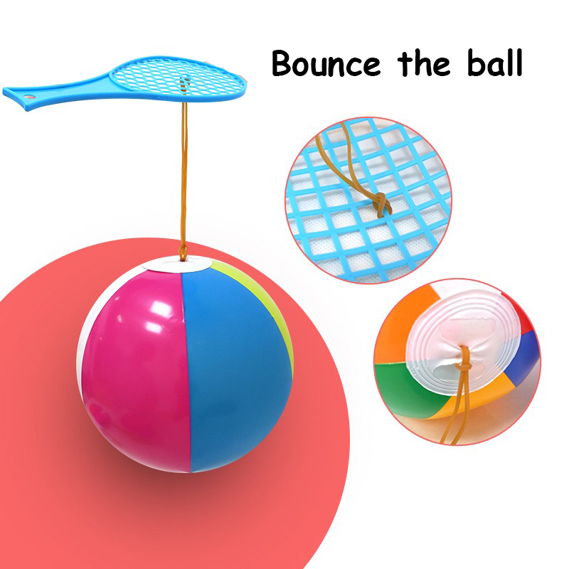 Interactive Bouncing Ball Toy Set – Fun Stress Relief for Kids, Colorful Inflatable Balloons for Outdoor Play