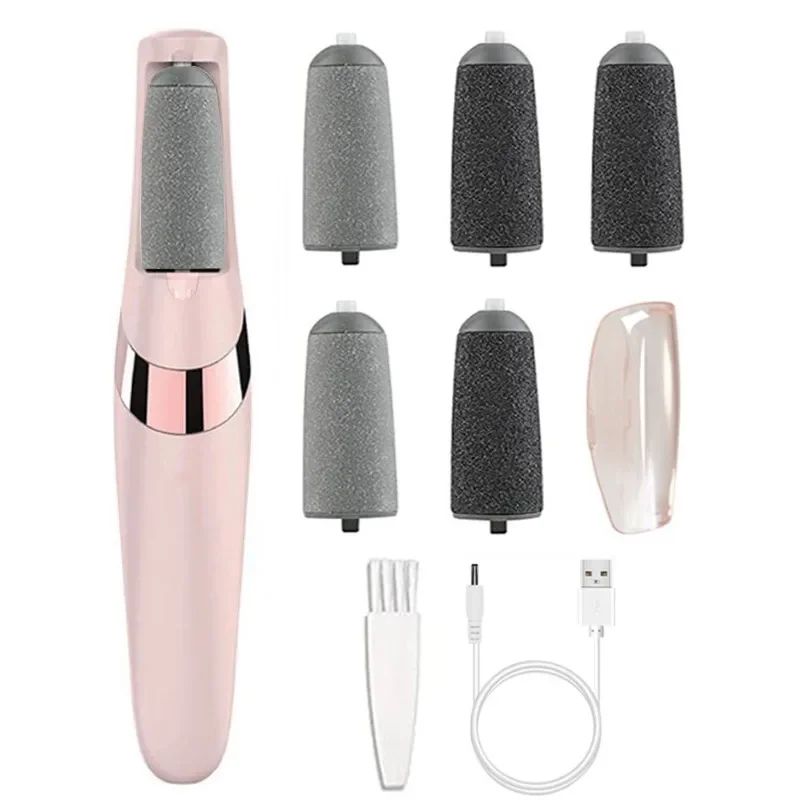 Electric Foot Grinder and Healing Tissue Remover Pink Pedicure Tool