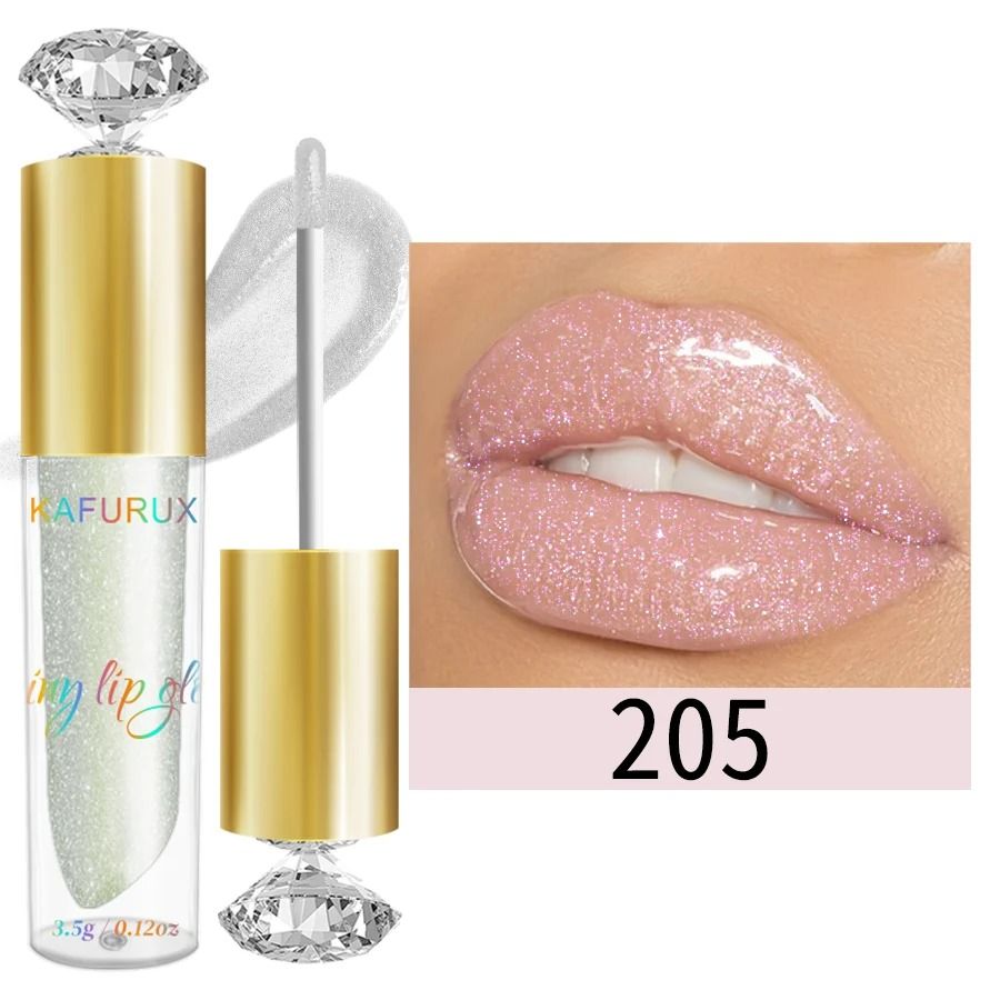 Moisturizing Diamond Shimmer Glitter Lip Gloss