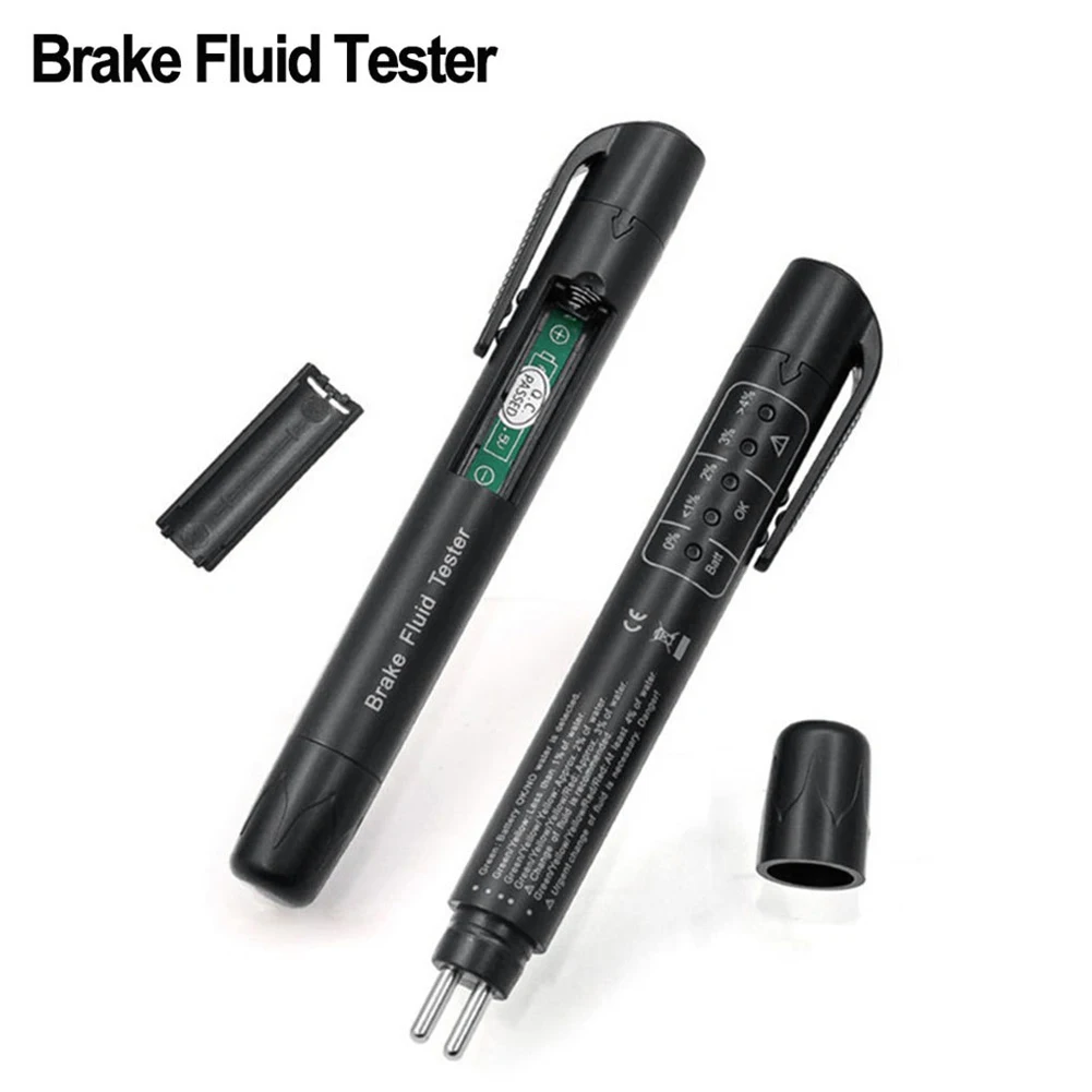 Electronic Brake Fluid Tester Pen, Car Oil Moisture Meter, Universal Brake Fluid Testing Tool