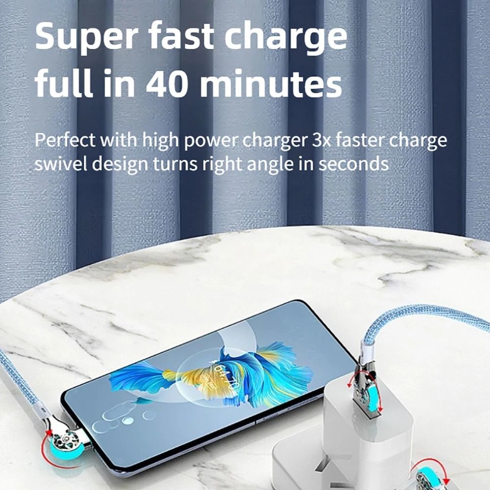 180 Rotating Titanium-Grade Kinetic USB-C Power Architecture