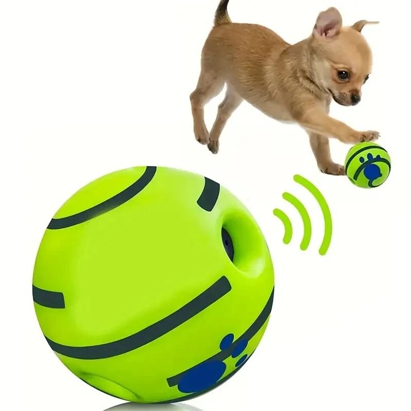 Interactive Giggle Ball Pet Toy for Dogs Mental Stimulation and Play