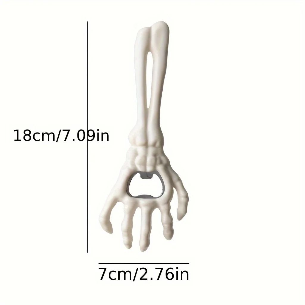 Skeleton Hand Bottle Opener Cast Iron Beer Opener for Halloween and Bar Use