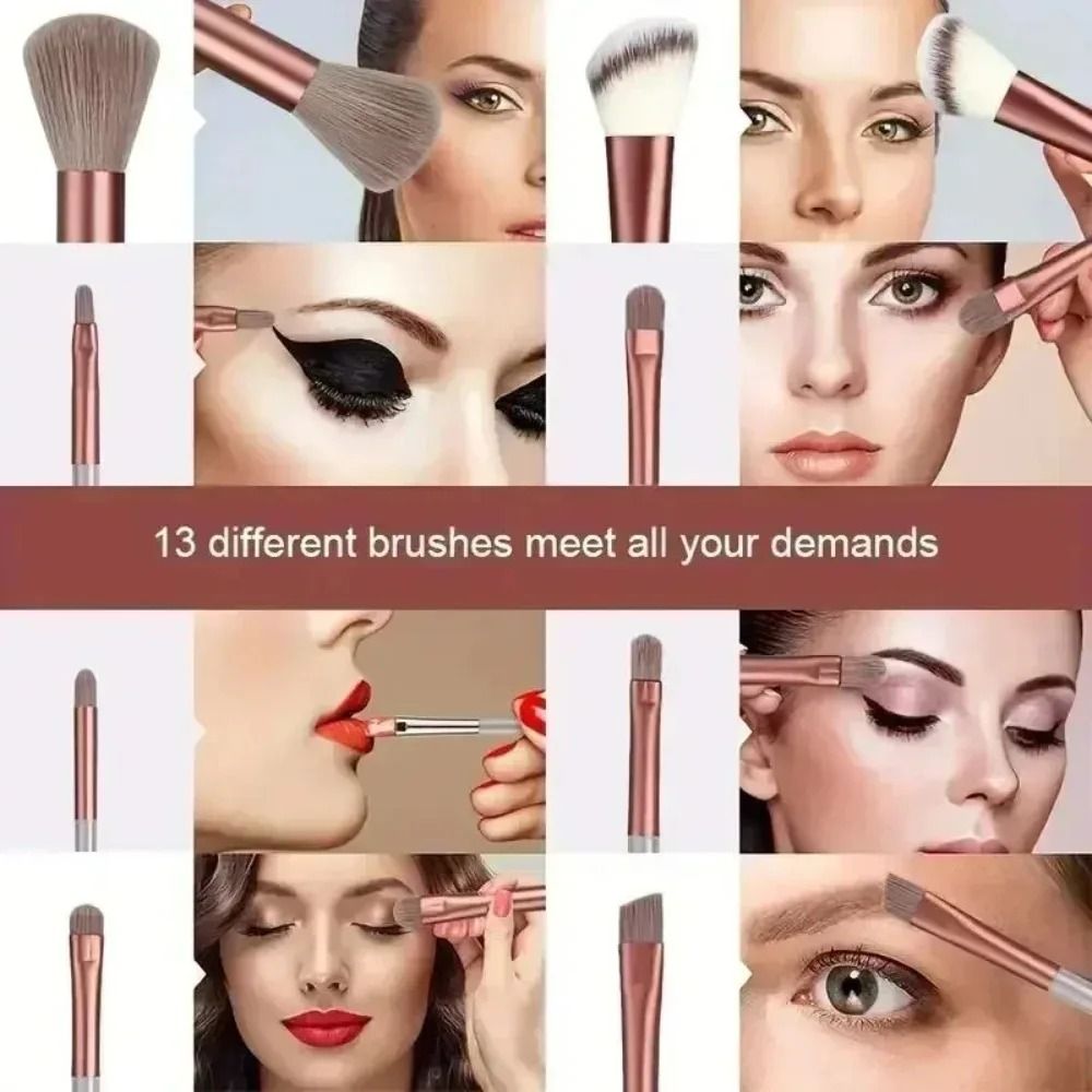 Soft & Fluffy Makeup Brush Set | Essential Beauty Blending Tool