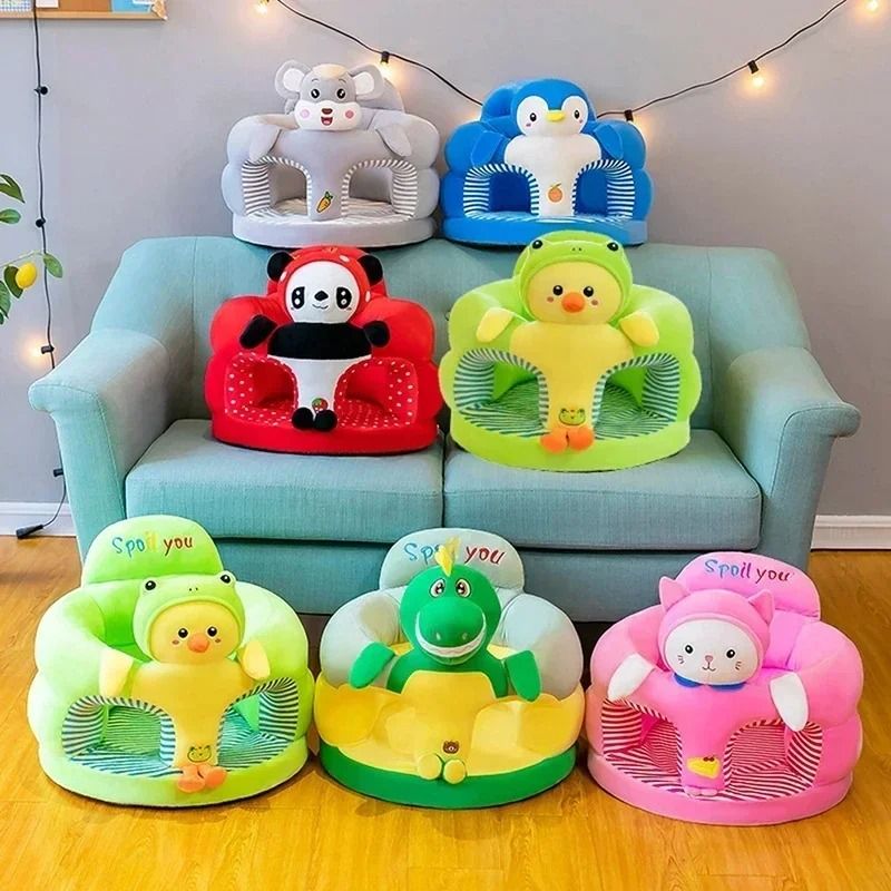 Wild-Palace Animal Plush Baby Sofa Cover